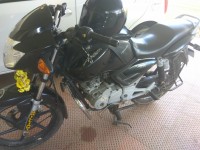 Black TVS Apache 150