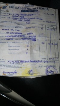 White Honda Activa 3G