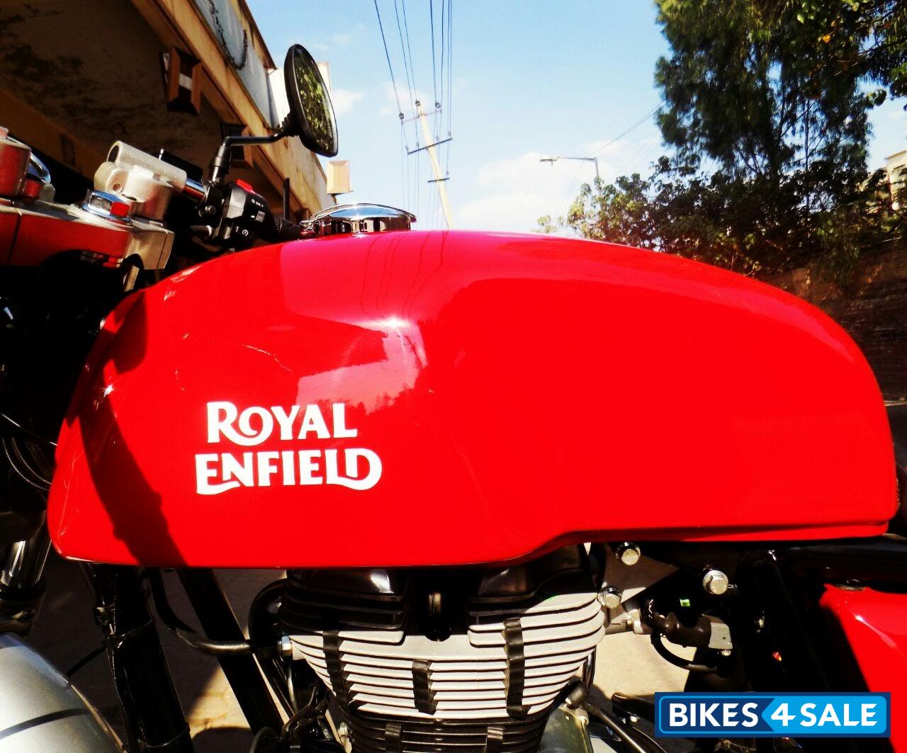 Red Royal Enfield Continental GT 535