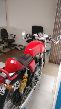 Red Royal Enfield Continental GT 535