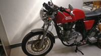 Red Royal Enfield Continental GT 535