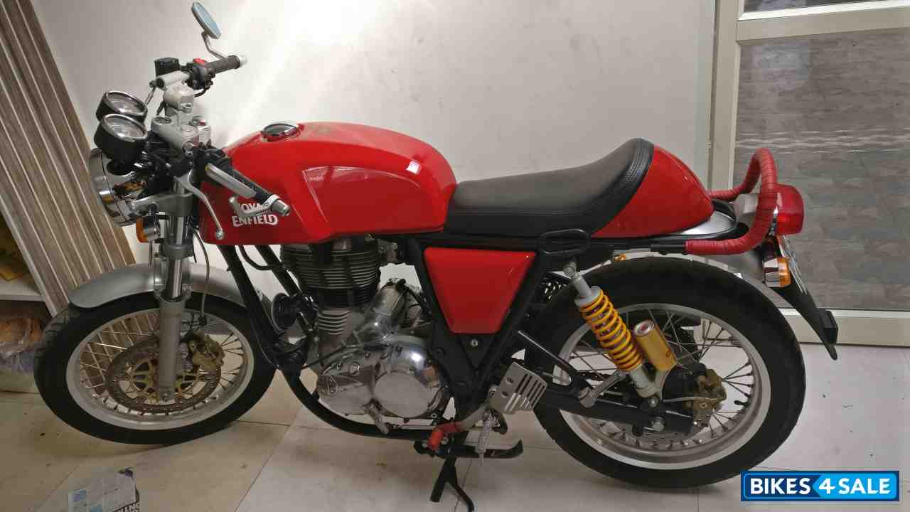 Red Royal Enfield Continental GT 535