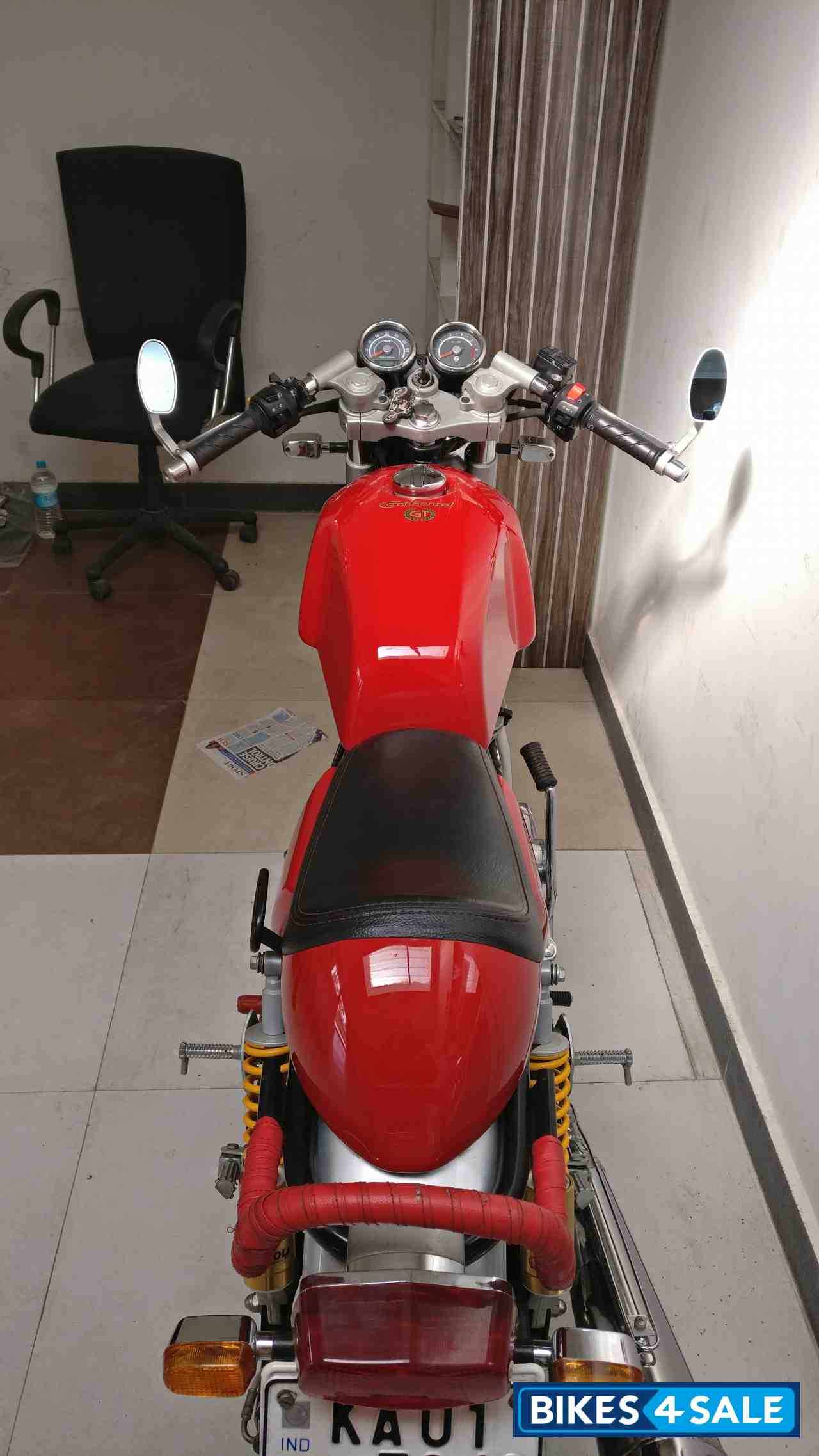 Red Royal Enfield Continental GT 535