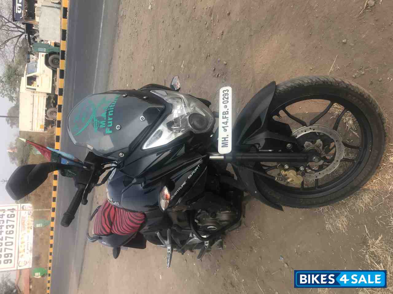 Black Bajaj Pulsar AS 150