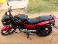 Black And Red Bajaj Pulsar 150 DTSi