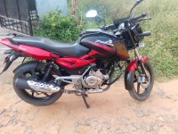 Black And Red Bajaj Pulsar 150 DTSi
