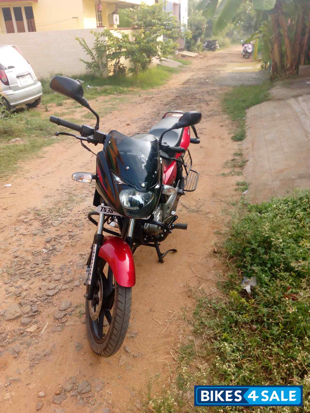 Black And Red Bajaj Pulsar 150 DTSi