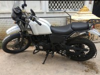 Snow White Royal Enfield Himalayan
