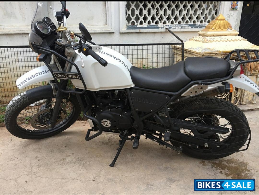 Snow White Royal Enfield Himalayan Snow White Royal Enfield Himalayan