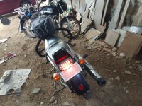 Blue Royal Enfield Thunderbird 350