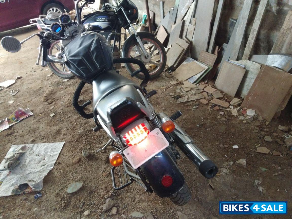 Blue Royal Enfield Thunderbird 350