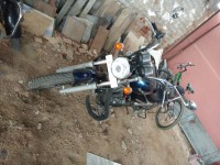 Blue Royal Enfield Thunderbird 350