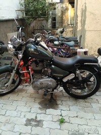 Green Repainted Royal Enfield Thunderbird