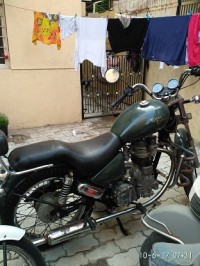 Green Repainted Royal Enfield Thunderbird