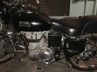 Black Royal Enfield Bullet Electra Twinspark