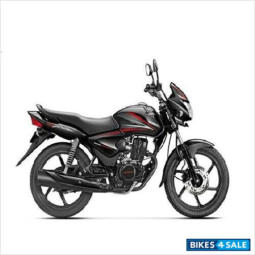 Black Honda CB Shine