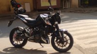 Black KTM Duke 200