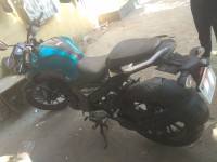 Blue And Black Yamaha FZ25