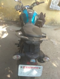 Blue And Black Yamaha FZ25