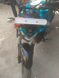 Blue And Black Yamaha FZ25