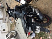 Black TVS Apache RTR 160
