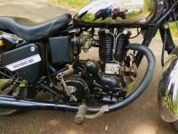 Chrome And Black Royal Enfield Bullet Machismo A350