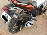 White Orange Yamaha FZ-S FI V2