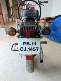 Black Royal Enfield Bullet Standard 350