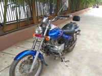 Blue Bajaj Avenger 220 DTS-i