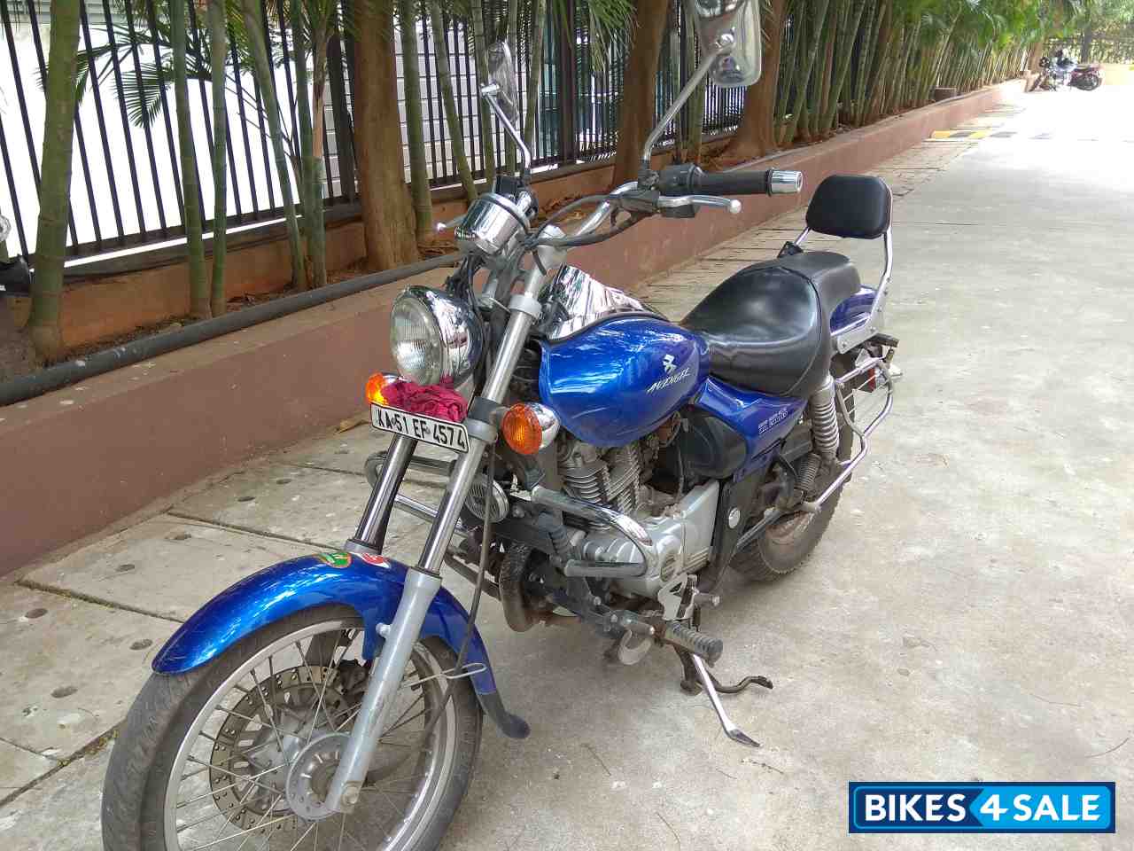 Blue Bajaj Avenger 220 DTS-i Blue Bajaj Avenger 220 DTS-i