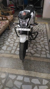 White Honda CB Trigger