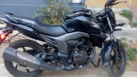Black Honda CB Trigger