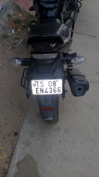 Black Honda CB Trigger