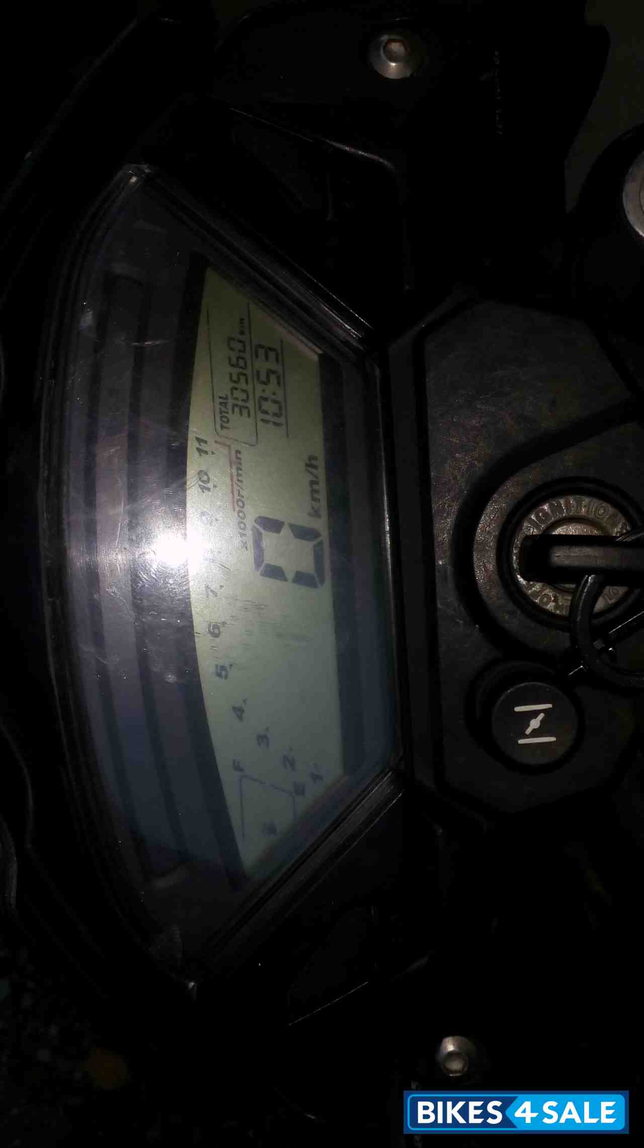 Black Honda CB Trigger