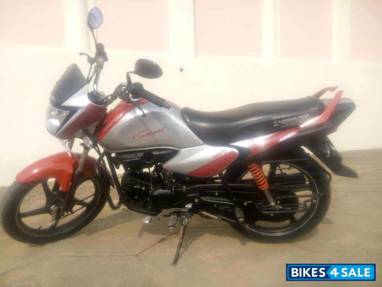 Red & Black Hero Splendor iSmart