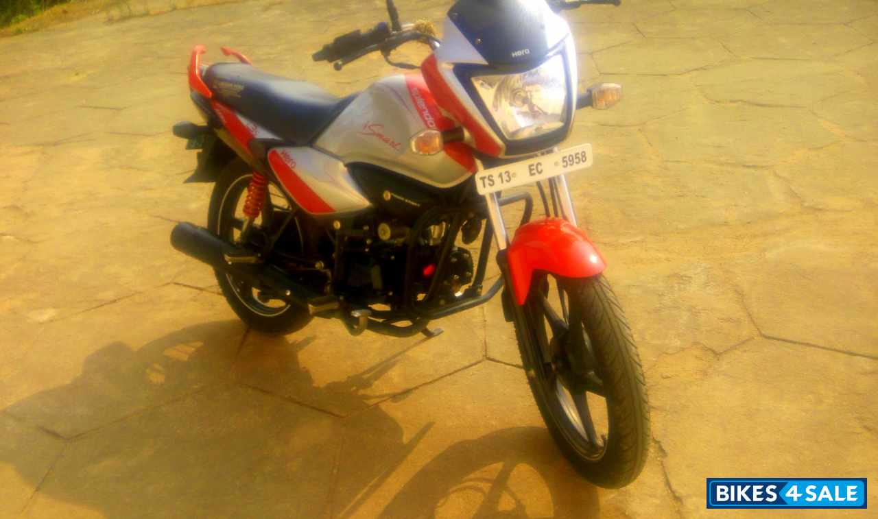 Red & Black Hero Splendor iSmart