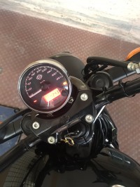 Black Harley Davidson Street 750