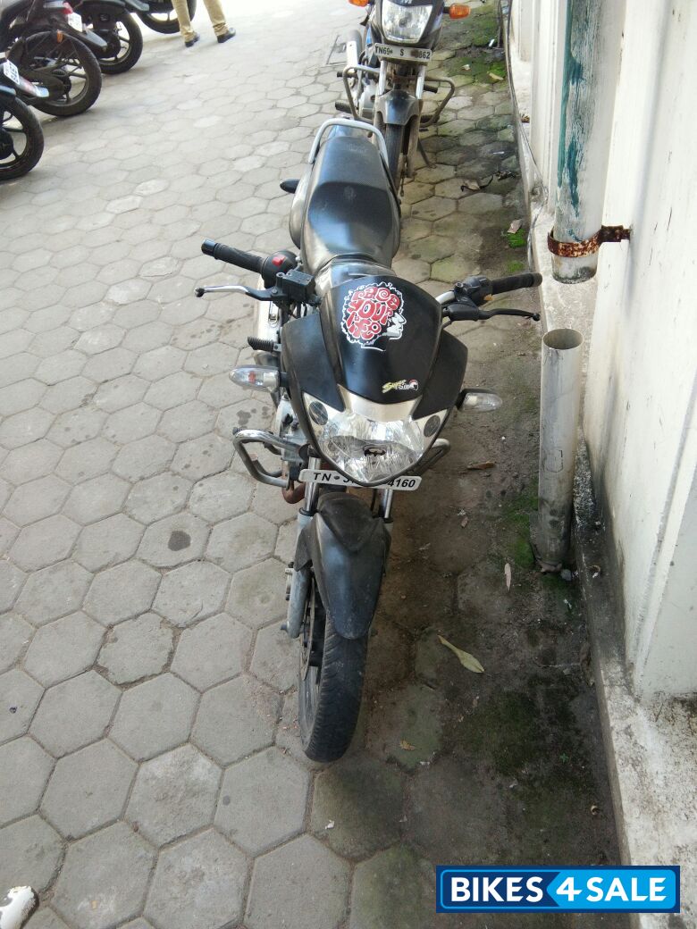 Black TVS Apache 150