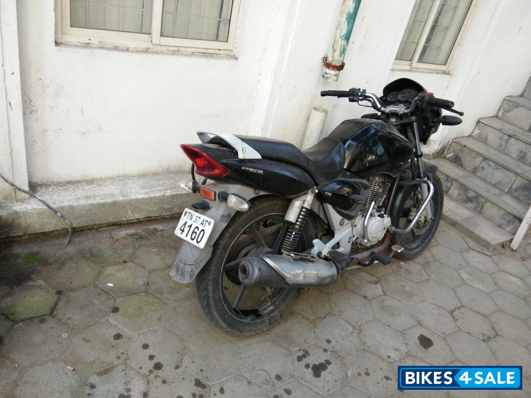 Black TVS Apache 150