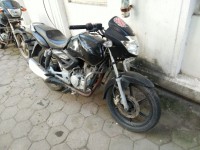 Black TVS Apache 150