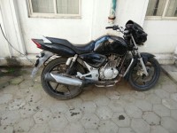Black TVS Apache 150