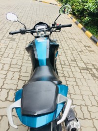 Blue Yamaha FZ-S