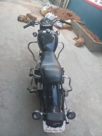 Black Royal Enfield Bullet