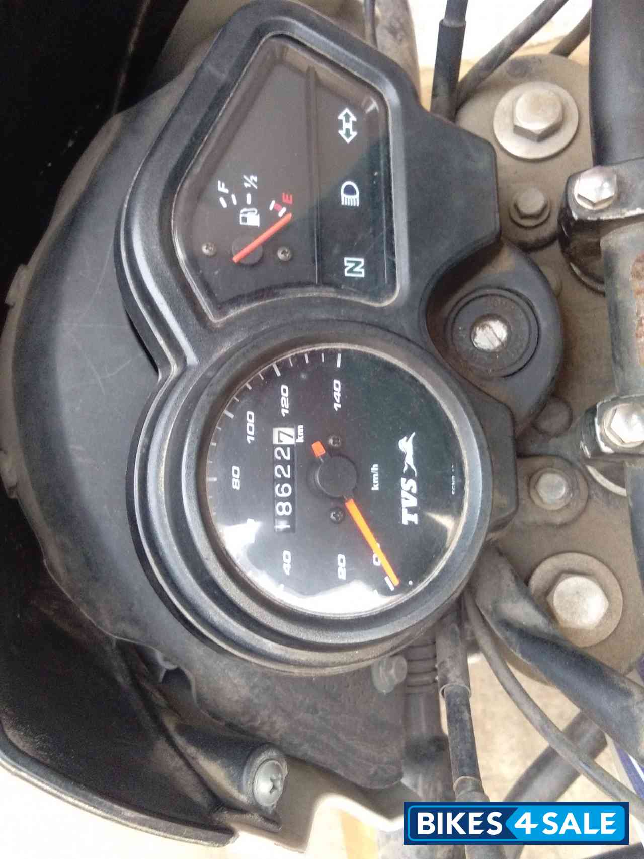 White Blue TVS Sport