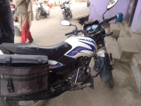 White Blue TVS Sport