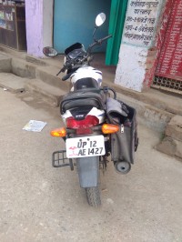 White Blue TVS Sport