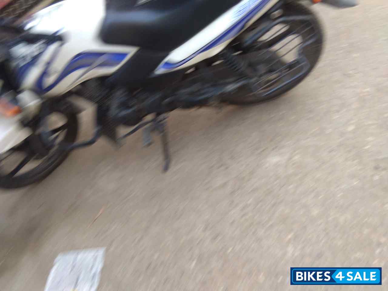 White Blue TVS Sport