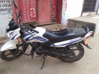 White Blue TVS Sport