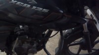 Black Bajaj XCD 125 DTS-Si