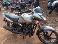 Silver Honda CB Unicorn